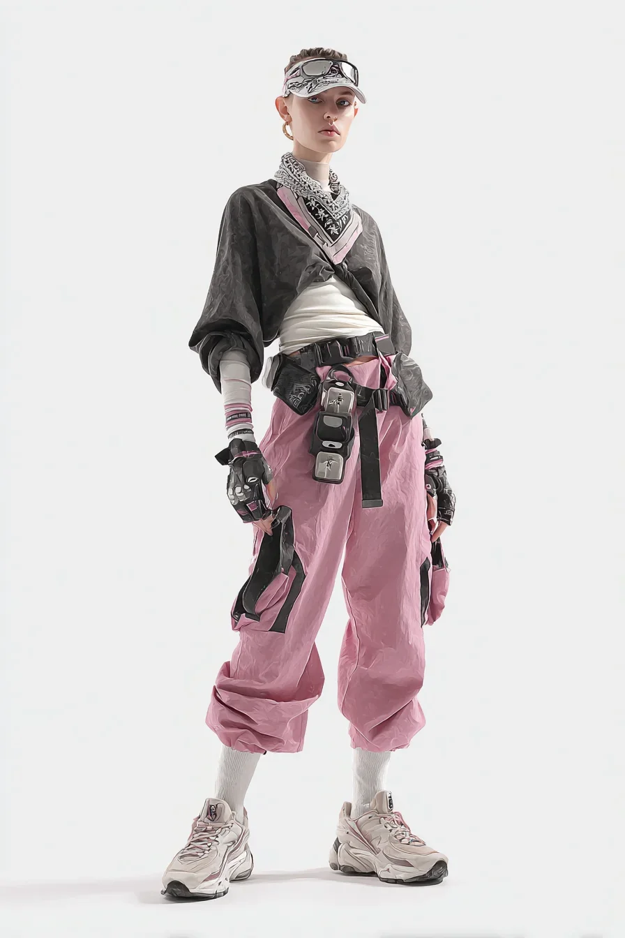 Pink Cargo Meets Futuristic Edge