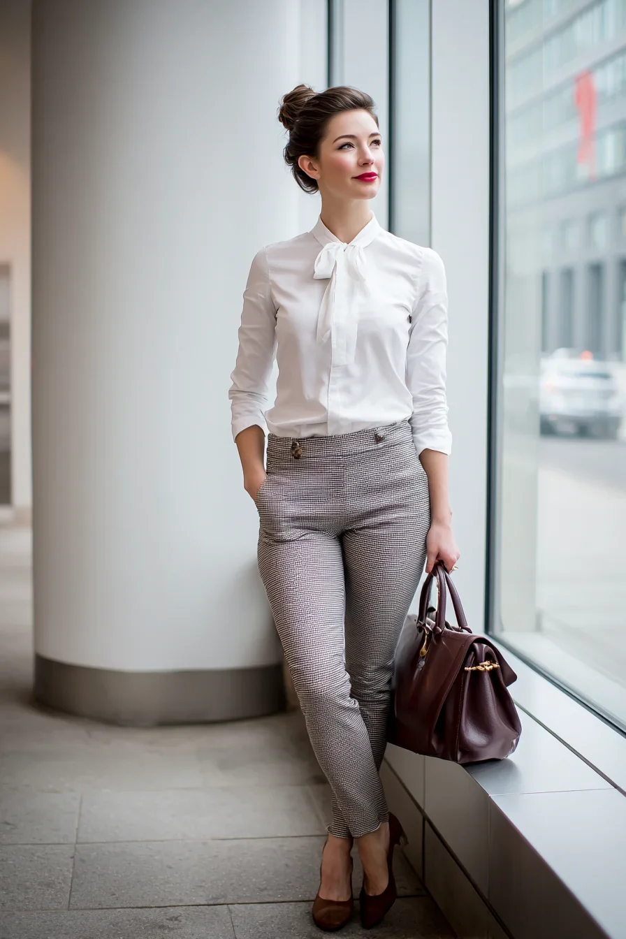 Polished and Poised at the Window