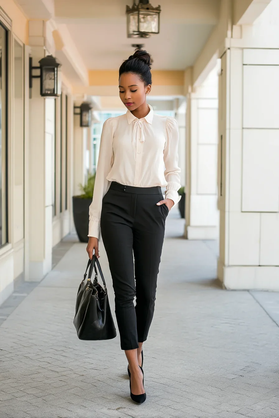 Polished in Black and Cream