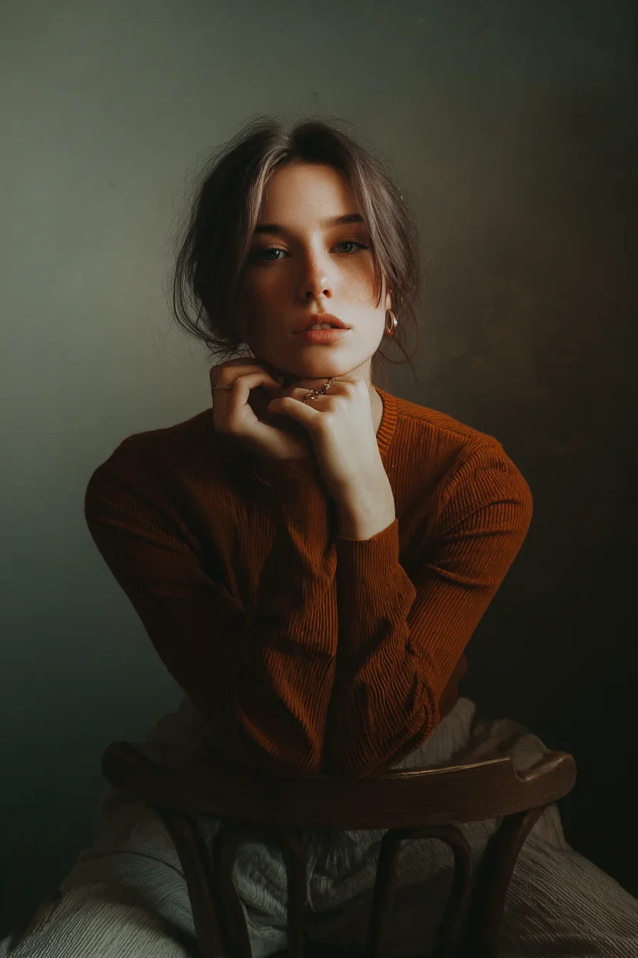 Quiet Afternoon in Burnt Orange