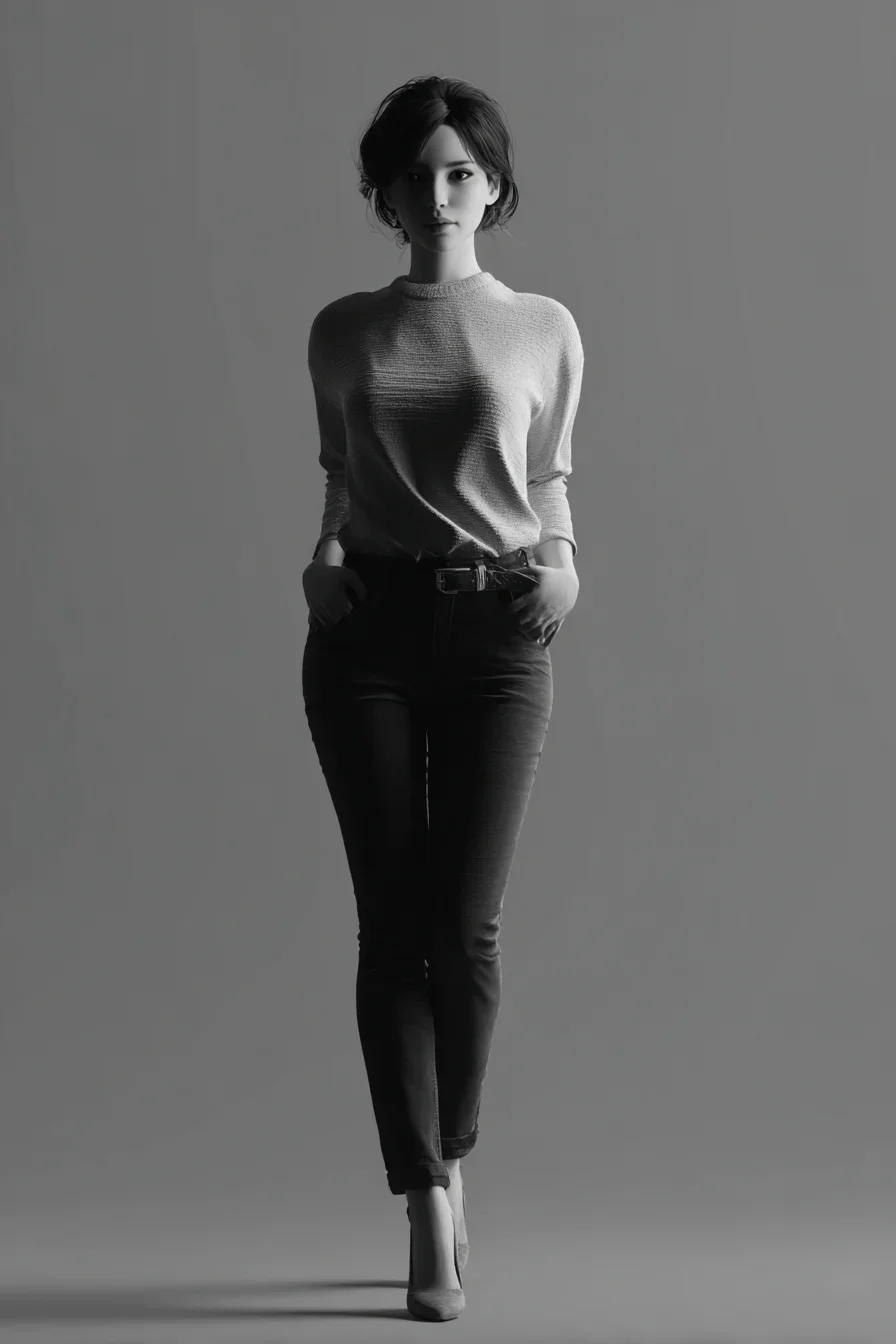 Quiet Confidence in Monochrome