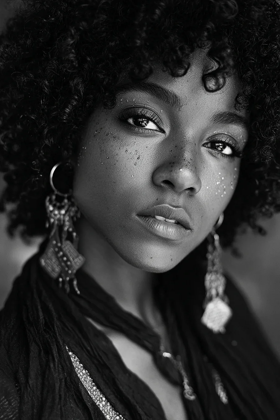 Quiet Power in Black and White