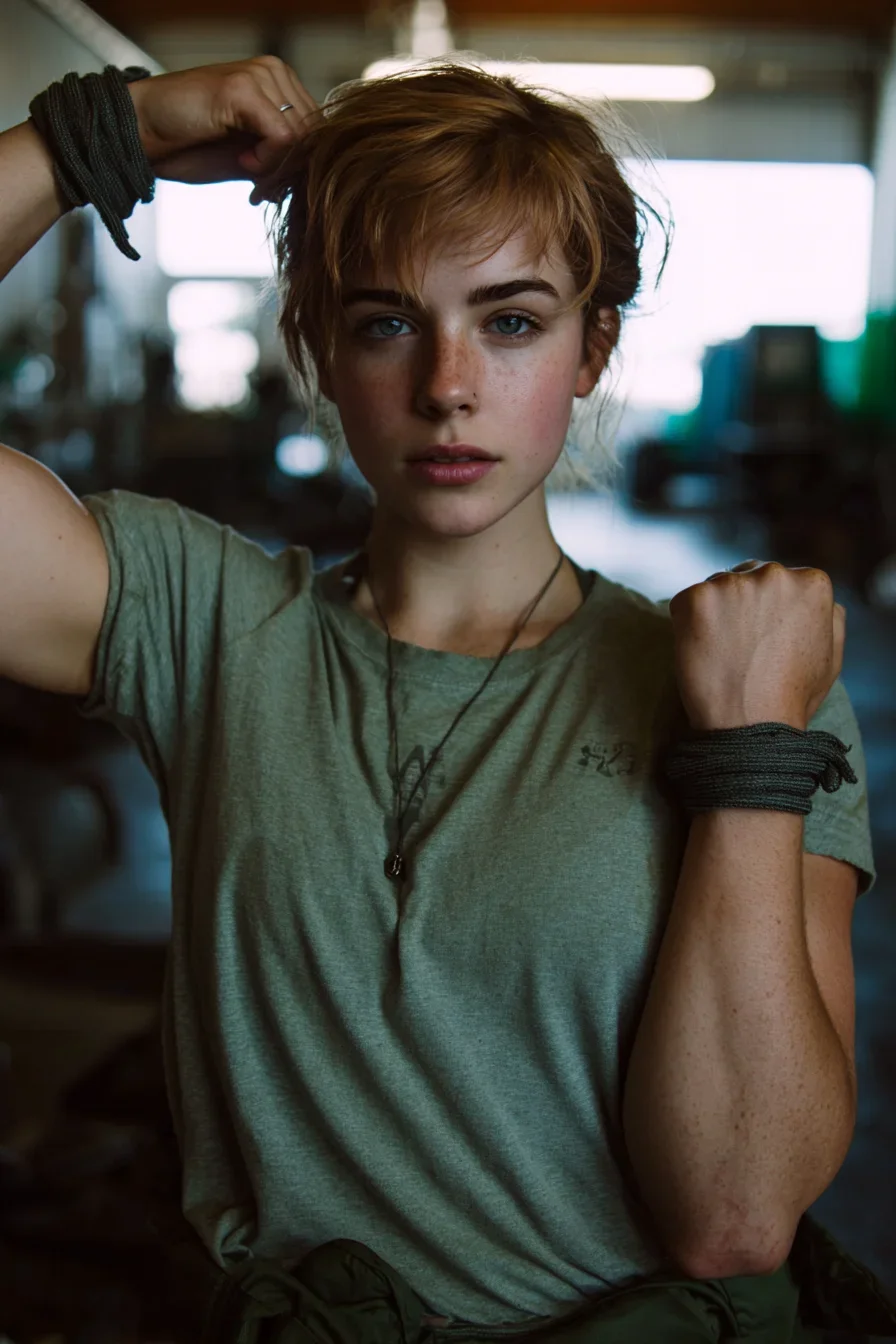 Raw Strength in a Quiet Moment