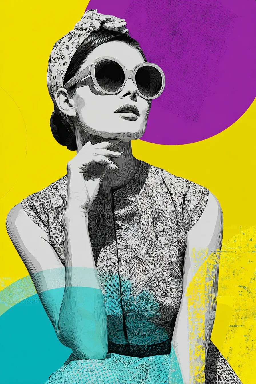 Retro Cool in Bold Color