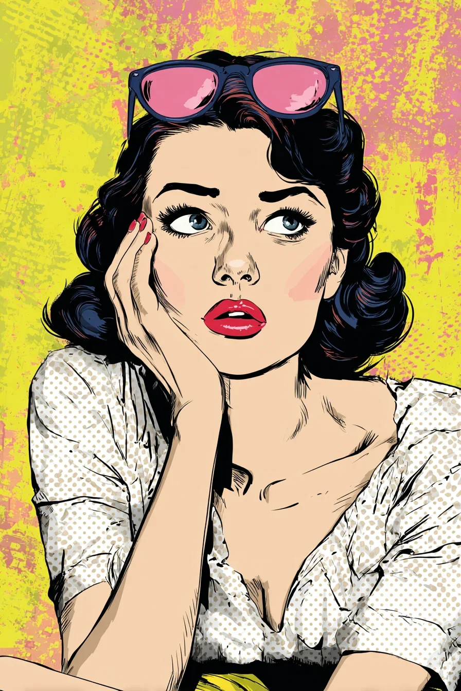 Retro Daydream in Yellow