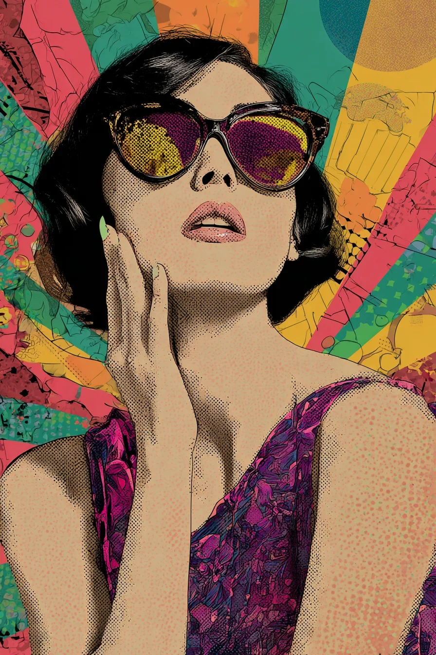 Retro Reverie in Bold Color