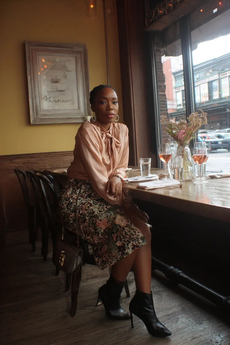 Rosé and Florals on a Sunday