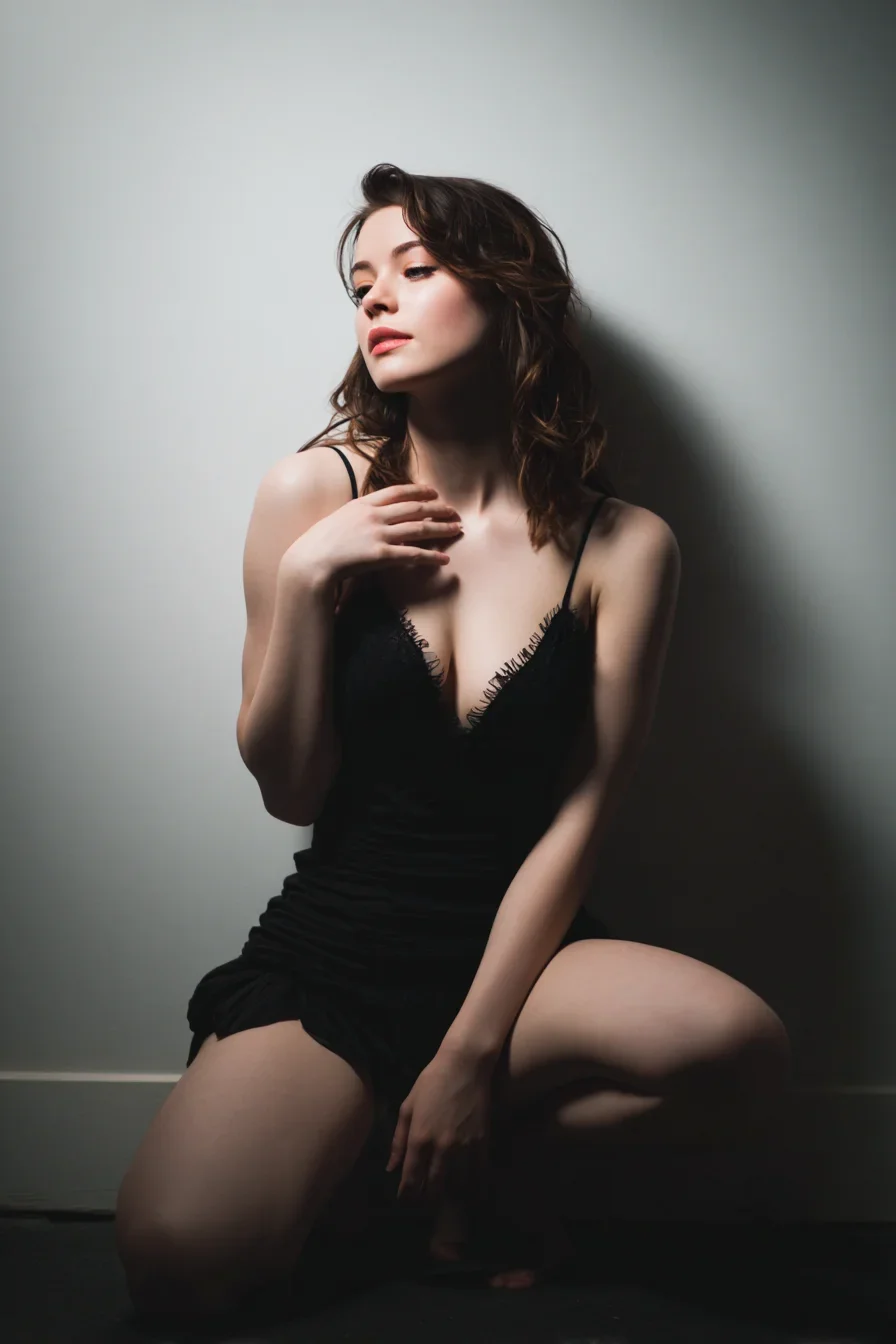 Shadow and Light in Black