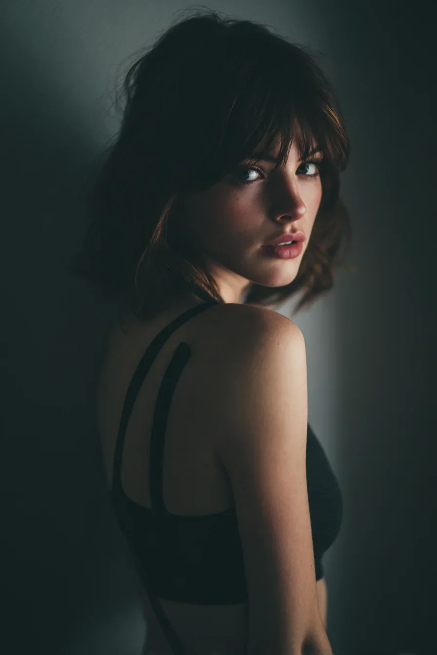 Shadow and Light Over the Shoulder