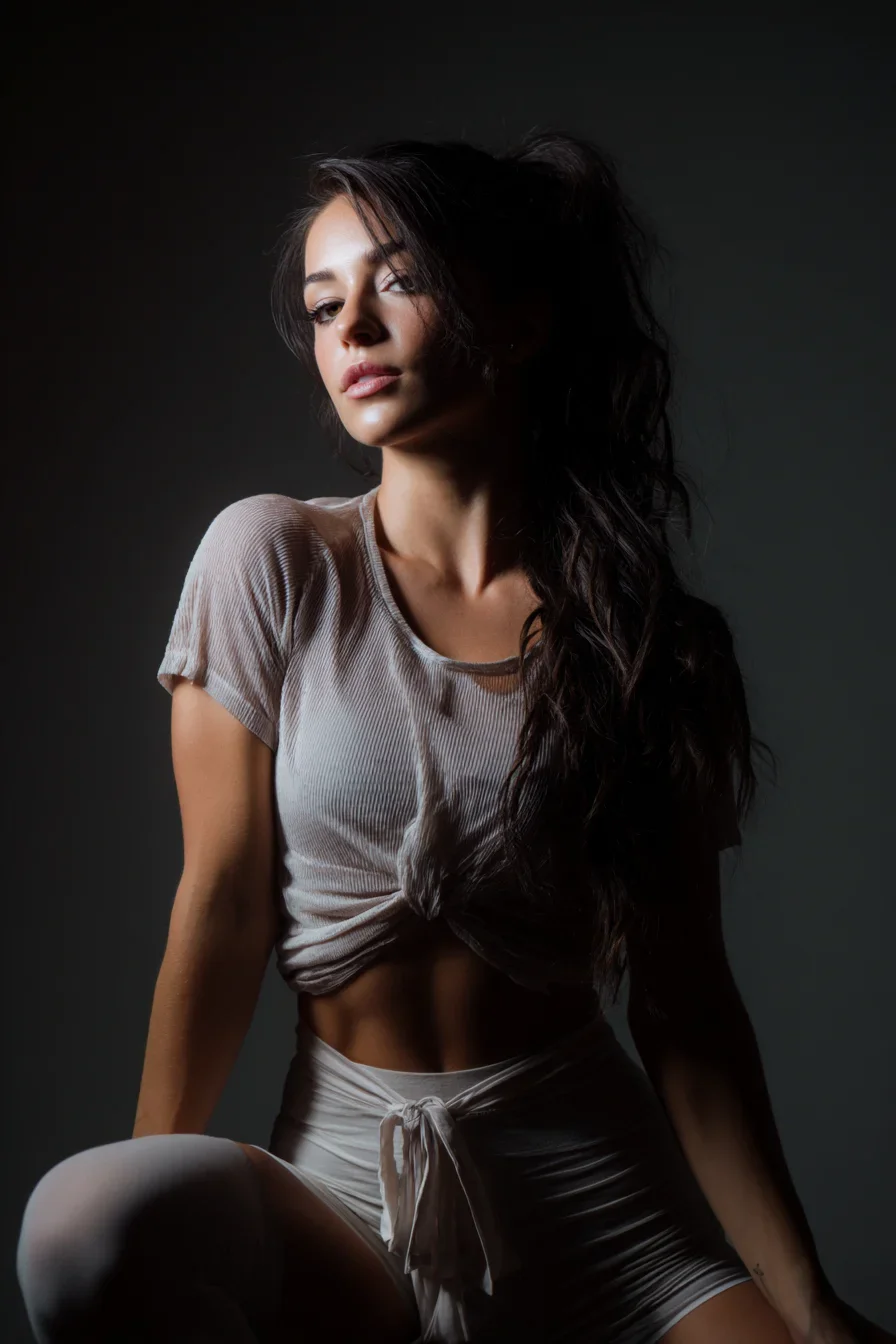 Shadow and Light Studio Portrait