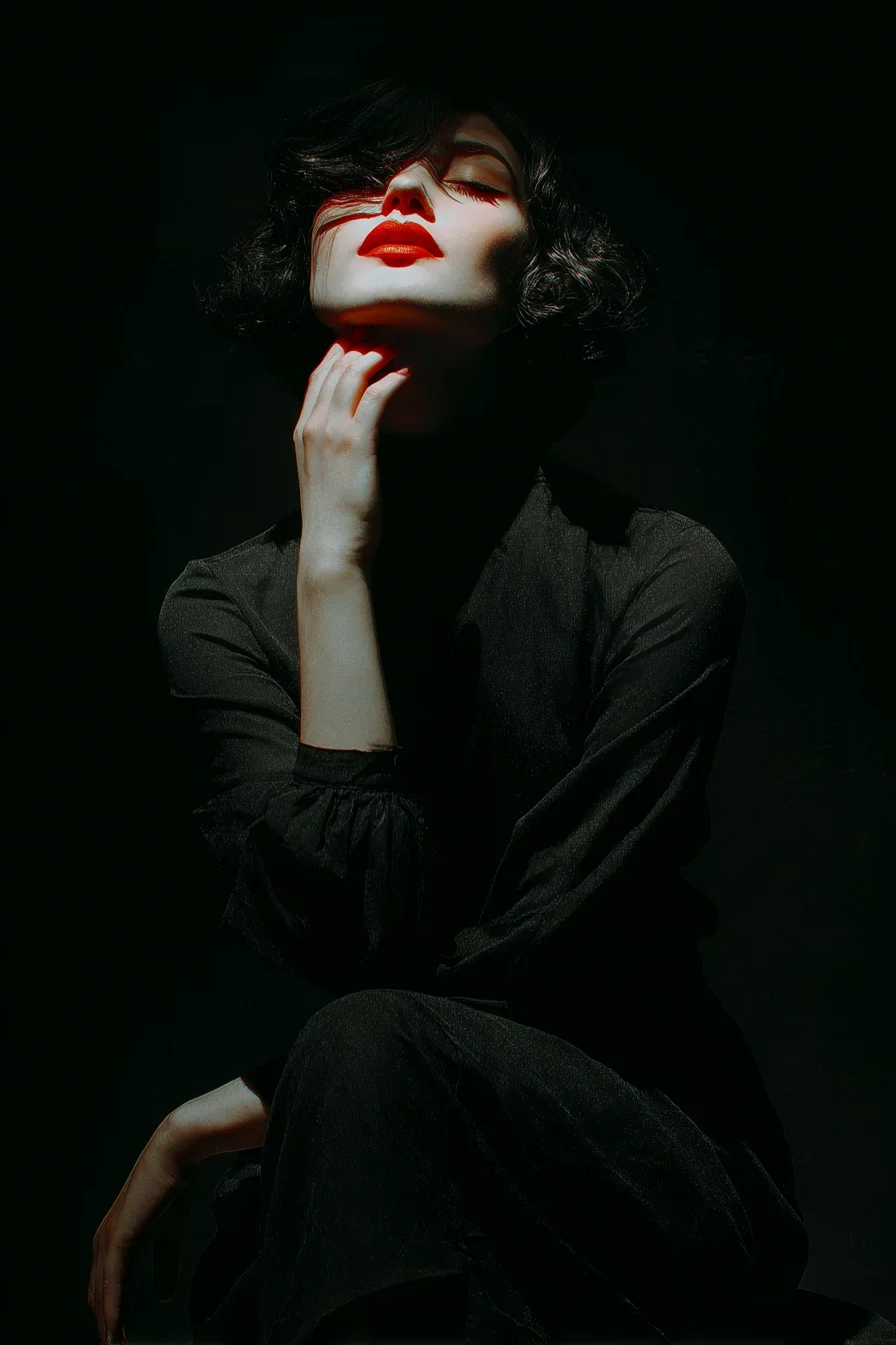 Shadow and Red in Still Silence