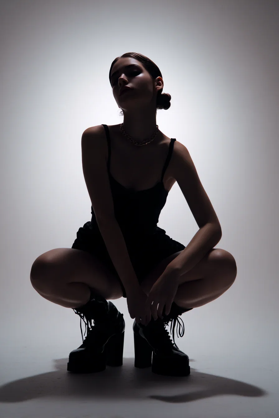 Shadow and Stillness in Black