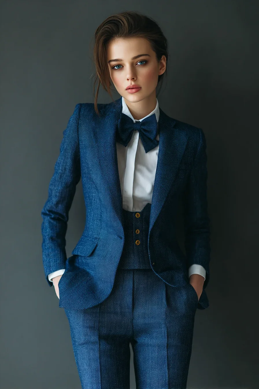 Sharp in Blue Tweed