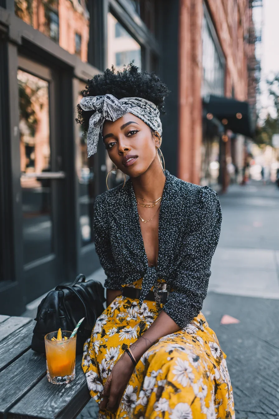 Sidewalk Brunch in the City