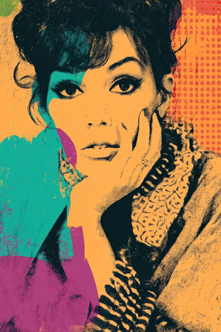 Sixties Glamour in Bold Color