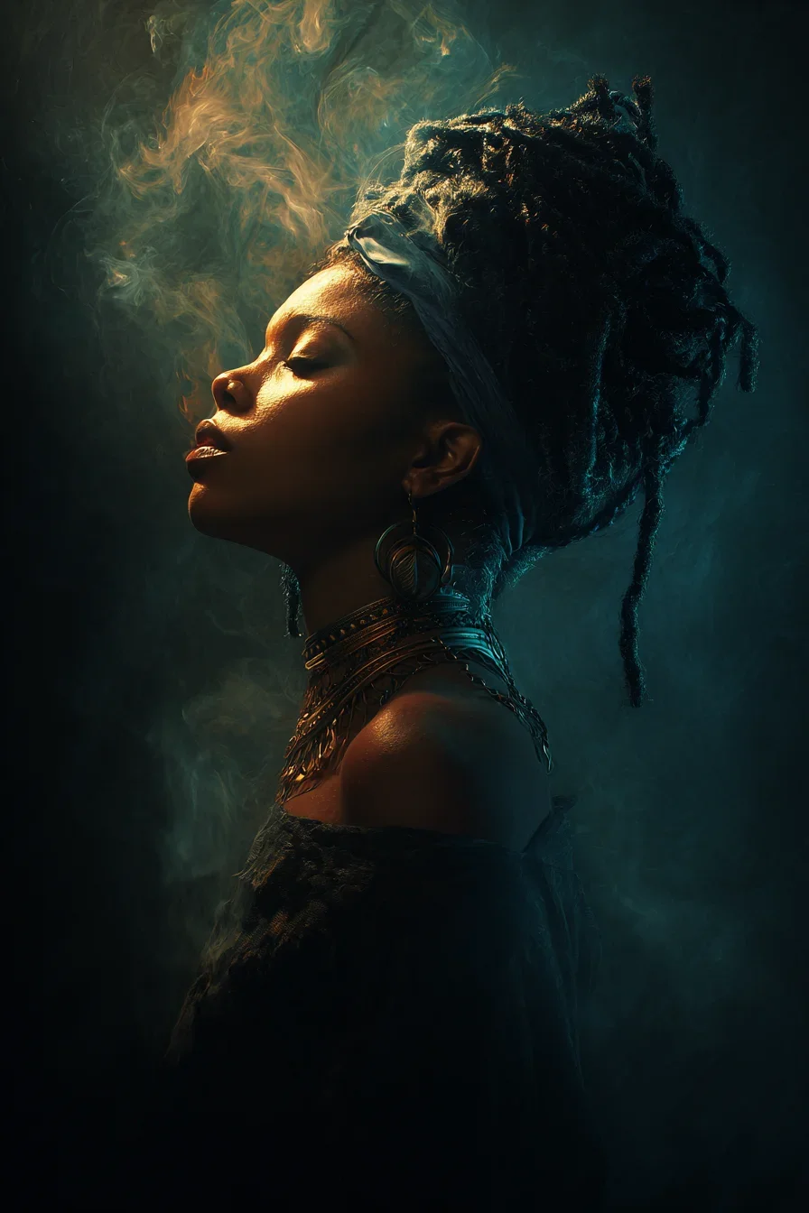 Smoke and Gold in the Dark