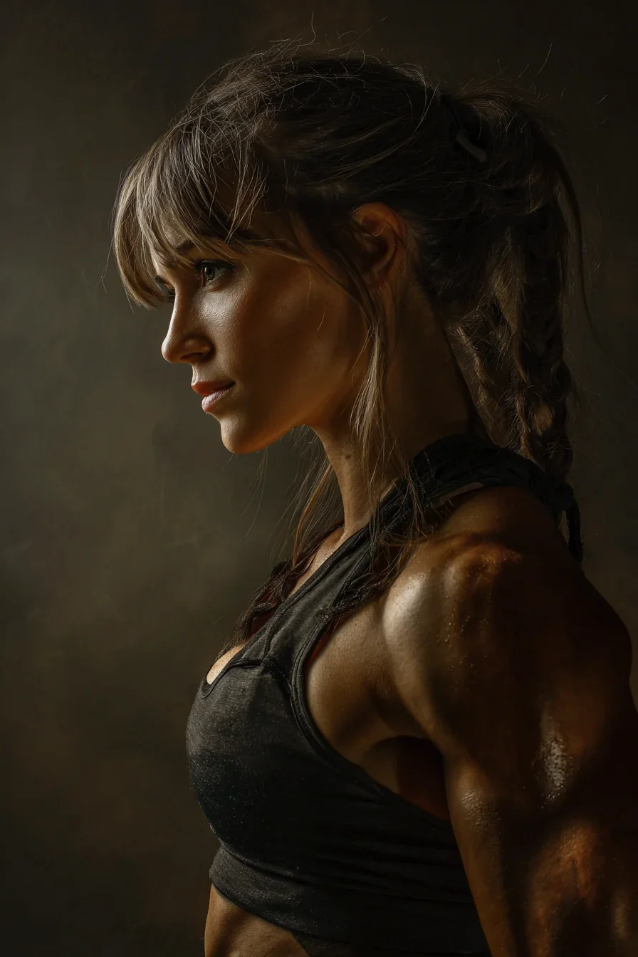 Strength Captured in Shadow and Light