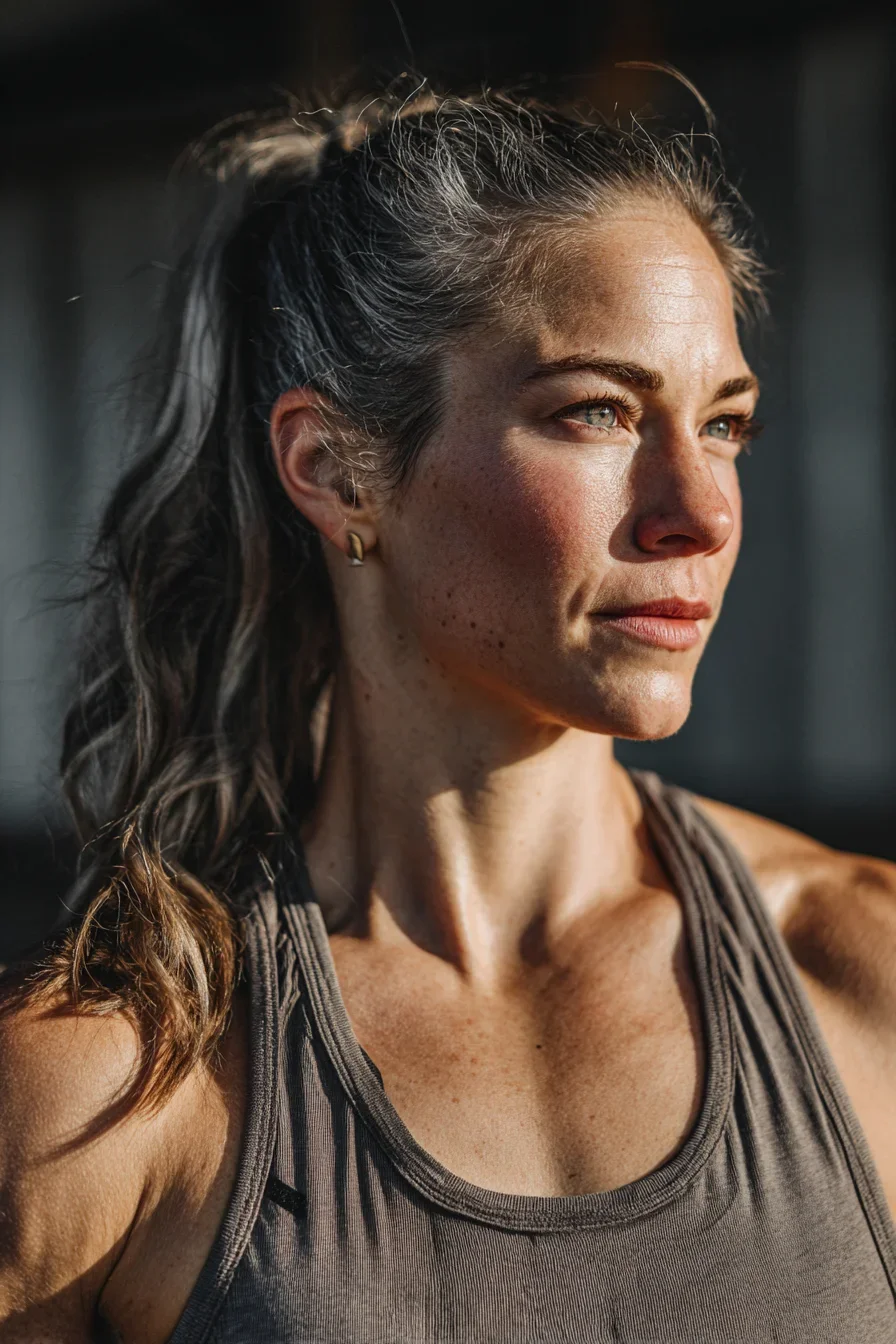 Strength Caught in Golden Light