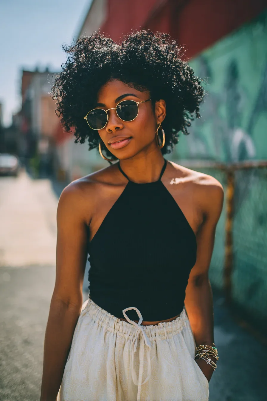 Sun-Soaked Street Style