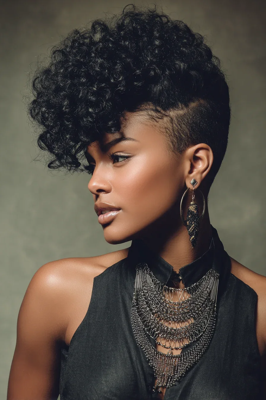 Volume on Top, Sharp on the Sides