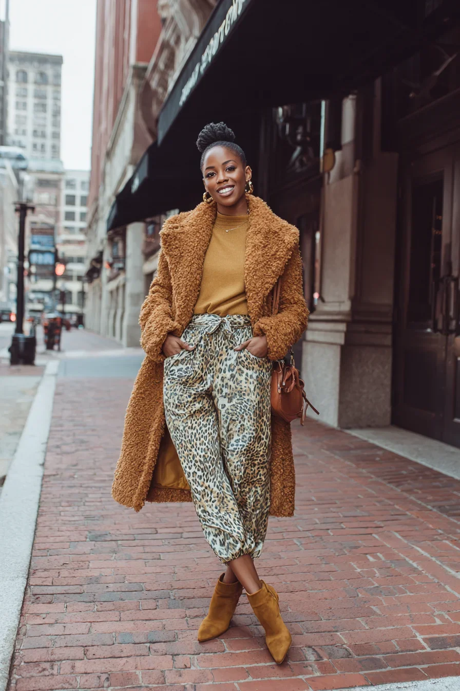 Warm Tones on City Sidewalks