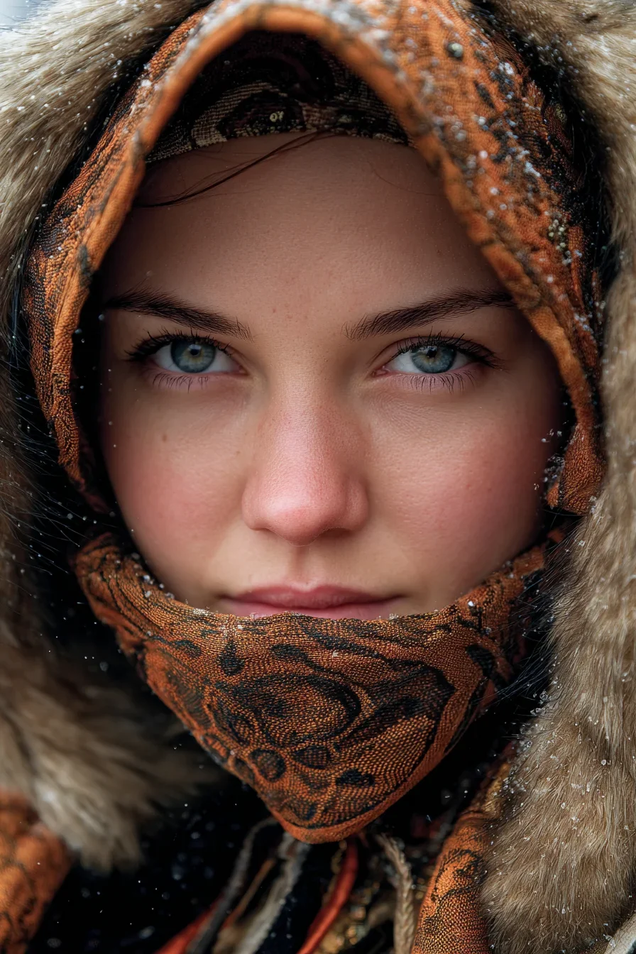 Winter Portrait from the Russian North