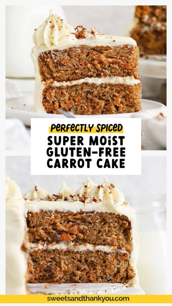 Super Moist Gluten-Free Carrot Cake (+Decorating Tips!)